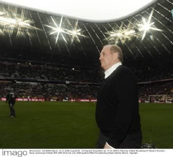 Uli Hoeness fotografiert am 17.01.2009 in München Fußball Bundesliga FC Bayern München - Bayer Leverkusen