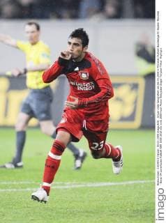Arturo Vidal fotografiert am 06.03.2009 in München Fußball Bundesliga FC Bayern München - Bayer 04 Leverkusen