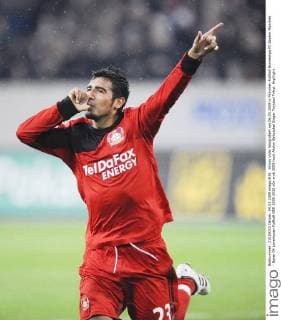 Arturo Vidal fotografiert am 06.03.2009 in München Fußball Bundesliga FC Bayern München - Bayer 04 Leverkusen