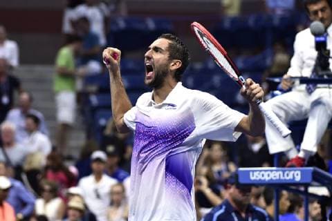 Marin Cilic (Cro) TENNIS : US Open 2015 - 08 09 2015 TennisMagazine Panoramic 