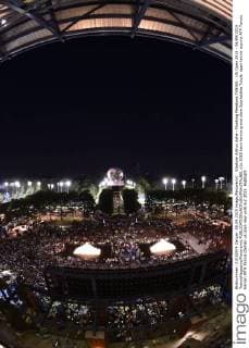 Stadium Arthur Ashe - Flushing Meadows TENNIS : US Open 2015 - 08 09 2015 TennisMagazine Panoramic 