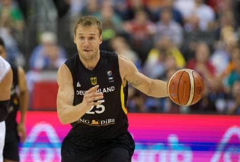 Basketball Berlin 09.09.2015 Eurobasket 2015 Europameisterschaft der Herren Italien (ITA) - Deutschland (GER) Anton Gavel (Deutschland, No.25)