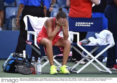 Roberta Vinci (ITA) TENNIS : US Open 2015 - 11 09 2015 TennisMagazine Panoramic 