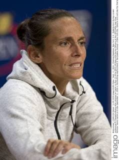 Sept. 11, 2015 - Flushing Meadows, New York, U.S - Roberta Vinci during a press conference PK Pressekonferenz after winning her match on Day 12 of the 2015 US Open with Serena Williams at the USTA Billie Jean King National Tennis Center on Friday September 11, 2015 in the Flushing neighborhood of the Queens borough of New York City. Roberta Vinci will play the final against Flavia Pennetta. US Open 2015 : Williams Grand Slam Ended by Unseeded Italian - ZUMAp124