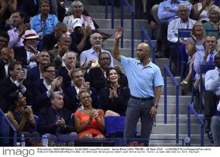 James Blake (USA) TENNIS : US Open 2015 - 11 09 2015 TennisMagazine Panoramic 