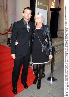 Anja Fichtel und ihr Ehemann Andreas bei der Verleihung Goldene Sportpyramide am 12.09.2015 in Hamburg Goldene Sportpyramdie 2015 in Hamburg 