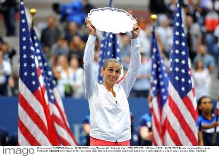 Roberta Vinci (ITA) TENNIS : US Open 2015 - 12 09 2015 TennisMagazine Panoramic 