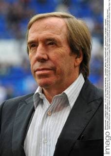 Guenther Netzer (Ex-Fussballprofi). Deutschland, Sinsheim: Fussball, Bundesliga: TSG 1899 Hoffenheim vs. SV Werder Bremen am 13.09.2015, Rhein-Neckar-Arena.