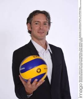 Aktuell Volleyball, 1. BL, Fotoshooting TV Rottenburg Volleyball 1. Bundesliga Saison 2015 2016 Fotoshooting beim TV Rottenburg 07.09.2015 Manager Daniel Mey 