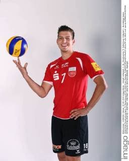 Aktuell Volleyball, 1. BL, Fotoshooting TV Rottenburg Volleyball 1. Bundesliga Saison 2015 2016 Fotoshooting beim TV Rottenburg 07.09.2015 Sven Metzger 