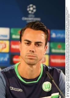 Torwart Diego Benaglio (VfL Wolfsburg) - Champions League Gruppe B Saison 2015-2016 Pressekonferenz VfL Wolfsburg vs. ZSKA Moskau in der Volkswagen Arena in Wolfsburg - Portrait,Deutschland, Fussball, Mann,Männer,14.09.2015