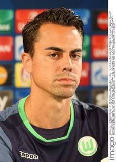Torwart Diego Benaglio (VfL Wolfsburg) - Champions League Gruppe B Saison 2015-2016 Pressekonferenz VfL Wolfsburg vs. ZSKA Moskau in der Volkswagen Arena in Wolfsburg - Portrait,Deutschland, Fussball, Mann,Männer,14.09.2015