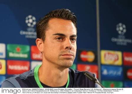 Torwart Diego Benaglio (VfL Wolfsburg) - Champions League Gruppe B Saison 2015-2016 Pressekonferenz VfL Wolfsburg vs. ZSKA Moskau in der Volkswagen Arena in Wolfsburg - Portrait,Deutschland, Fussball, Mann,Männer,14.09.2015