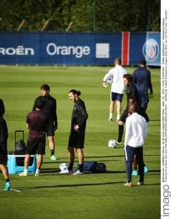 Sept. 14, 2015 - Paris, Frankreich - Zlatan Ibrahimovic - Champions League, Training Paris Saint Germain PSG  - ZUMAb138