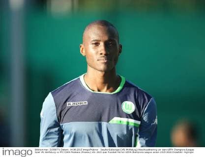 Josuha Guilavogui (VfL Wolfsburg) Abschlusstraining vor dem UEFA Champions League Spiel VfL Wolfsburg vs PFC CSKA Moskava (Moskau)