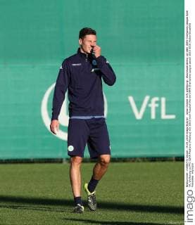 Julian Draxler (VfL wolfsburg). Abschlusstraining vor dem UEFA Champions League Spiel VfL Wolfsburg vs PFC CSKA Moskava (Moskau)