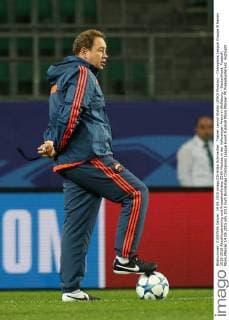 Trainer Leonid Slutski (ZSKA Moskau) - Champions League Gruppe B Saison 2015-2016 Abschlusstraining und Pressekonferenz ZSKA Moskau in der Volkswagen Arena in Wolfsburg - Deutschland, Fussball, Mann,Männer,14.09.2015