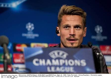 Sept. 14, 2015 - Paris, Frankreich - Markus Rosenberg - Champions League, Pressekonferenz Malmö FF  - ZUMAb138