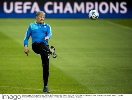 Sept. 14, 2015 - Paris, Frankreich - Age Hareide - Champions League, Training Malmö FF  - ZUMAb138