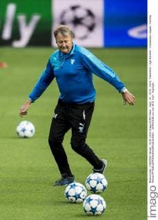 Sept. 14, 2015 - Paris, Frankreich - Age Hareide - Champions League, Training Malmö FF  - ZUMAb138
