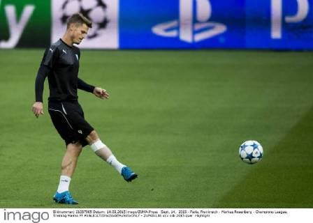 Sept. 14, 2015 - Paris, Frankreich - Markus Rosenberg - Champions League, Training Malmö FF  - ZUMAb138