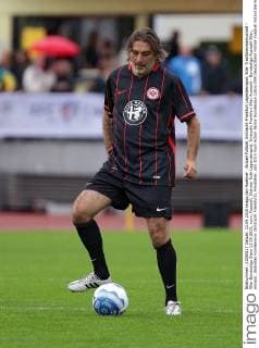 Aktuell Fußball, Eintracht Frankfurt Legendenspiel, 90er Traditionsmannschaft - 90er Bundesliga Stars 13.09.2015, xovx, Fussball, Dietmar Roth Legendenspiel, Eintracht Frankfurt 90er Auswahl - Bundesliga Auswahl 90er, emspor, Slobodan Komljenovic (Eintracht Frankfurt), Freisteller.