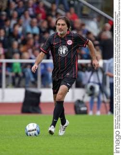 Aktuell Fußball, Eintracht Frankfurt Legendenspiel, 90er Traditionsmannschaft - 90er Bundesliga Stars 13.09.2015, xovx, Fussball, Dietmar Roth Legendenspiel, Eintracht Frankfurt 90er Auswahl - Bundesliga Auswahl 90er, emspor, Slobodan Komljenovic (Eintracht Frankfurt), Freisteller.