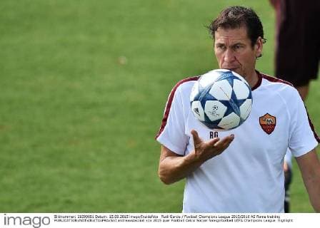 Rudi Garcia Football Champions League 2015 2016 AS Roma training andreaxstaccioli
