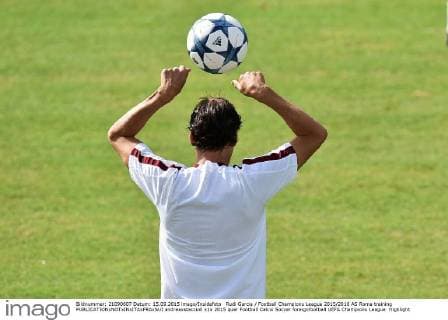 Rudi Garcia Football Champions League 2015 2016 AS Roma training andreaxstaccioli