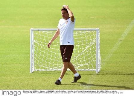 Rudi Garcia Football Champions League 2015 2016 AS Roma training andreaxstaccioli