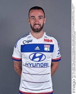 Aktuell Fußball, Porträttermin Olympique Lyon Sergi DARDER FOOTBALL : Presentation - Lyon - Photo Officielle - 15 09 2015 Panoramicx 