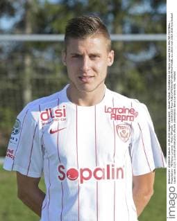 Aktuell Fußball, Porträttermin AS Nancy Lorraine Remi WALTER FOOTBALL : Presentation - AS Nancy Lorraine - Photo Officielle - 15 09 2015 Moax 