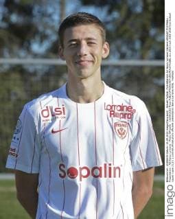 Aktuell Fußball, Porträttermin AS Nancy Lorraine Clement LENGLET FOOTBALL : Presentation - AS Nancy Lorraine - Photo Officielle - 15 09 2015 Moax 