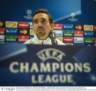 - GENT, BELGIUM: Gent s Sven Kums pictured during a press conference PK Pressekonferenz of KAA Gent, in Gent, Tuesday 15 September 2015. Tomorrow Belgian first league soccer team KAA Gent will play the first game in the group stage of the Uefa Champions League competition against French Olympique Lyon. JASPERxJACOBS  x04700217x