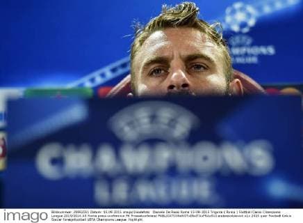 Daniele De Rossi Roma 15-09-2015 Trigoria ( Roma ) Football Calcio Champions League 2015 2016 AS Roma press conference PK Pressekonferenz andreaxstaccioli