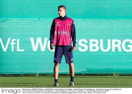 Julian Draxler (VfL Wolfsburg) - Champions League Gruppe B Saison 2015-2016 Abschlusstraining VfL Wolfsburg vs. ZSKA Moskau am VfL Center in Wolfsburg - Freisteller,Deutschland, Fussball, Mann,Männer,14.09.2015