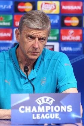 Champions League - Arsenal press conference PK Pressekonferenz 15.09.2015., Croatia, Stadium Maksimir, Zagreb - Press Conference of football club Arsenal FC day before the first round of the Champions League GNK Dinamo Zagreb - Arsenal FC. Arsenal coach Arsene Wenger  GoranxStanzl PIXSELL