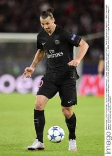 Zlatan Ibrahimovic (PSG) FOOTBALL : Paris St Germain vs Malmö FF - UEFA Champions League 2015 2016 - 15 09 2015 JBAutissier Panoramic 