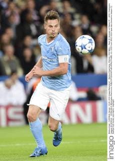 Markus Rosenberg (Malmö) FOOTBALL : Paris St Germain vs Malmö FF - UEFA Champions League 2015 2016 - 15 09 2015 JBAutissier Panoramic 