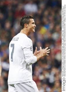 Sept. 15, 2015 - Madrid, Spain - Cristiano Ronaldo (forward, Real Madrid F.C.) in action during the UEFA Champions League match between Real Madrid and FC Shakhtar Donetsk at Santiago Bernabeu on September 15, 2015 in Madrid Real Madrid vs FC Shakhtar Donetsk. UEFA Champions League.  - ZUMAg15_