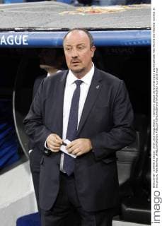 Champions League 2015 2016 match played between Real Madrid and Shakhtar Donetsk. In this picture, Rafa Benitez. xPABLOxMORENOx 