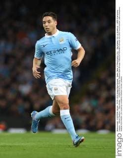 Samir Nasri of Manchester City - Manchester City vs Juventus - UEFA Champions League - Etihad Stadium - Manchester - 15 09 2015 Pic Philip Oldham SportImage EDITORIAL USE ONLY. No use with unauthorised audio, video, data, fixture lists, club league logos or live services. Online in-match use limited to 120 images, no video emulation. No use in betting, games or single club league player publications.