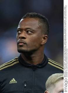 Juventus Patrice Evra - Manchester City vs Juventus - UEFA Champions League - Etihad Stadium - Manchester - 15 09 2015 Pic Philip Oldham SportImage EDITORIAL USE ONLY. No use with unauthorised audio, video, data, fixture lists, club league logos or live services. Online in-match use limited to 120 images, no video emulation. No use in betting, games or single club league player publications.
