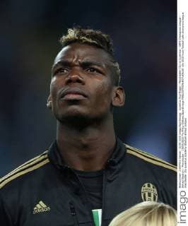 Juventus Paul Pogba - Manchester City vs Juventus - UEFA Champions League - Etihad Stadium - Manchester - 15 09 2015 Pic Philip Oldham SportImage EDITORIAL USE ONLY. No use with unauthorised audio, video, data, fixture lists, club league logos or live services. Online in-match use limited to 120 images, no video emulation. No use in betting, games or single club league player publications.