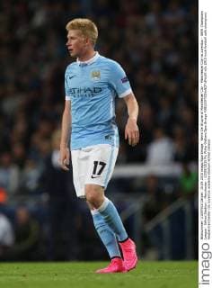 Kevin De Bruyne of Manchester City - Manchester City vs Juventus - UEFA Champions League - Etihad Stadium - Manchester - 15 09 2015 Pic Philip Oldham SportImage EDITORIAL USE ONLY. No use with unauthorised audio, video, data, fixture lists, club league logos or live services. Online in-match use limited to 120 images, no video emulation. No use in betting, games or single club league player publications.