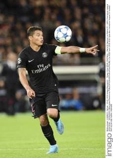 Thiago Silva (PSG) FOOTBALL : Paris St Germain vs Malmö FF - UEFA Champions League 2015 2016 - 15 09 2015 JBAutissier Panoramic 