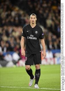 Zlatan Ibrahimovic (PSG) FOOTBALL : Paris St Germain vs Malmö FF - UEFA Champions League 2015 2016 - 15 09 2015 JBAutissier Panoramic 
