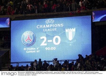score final FOOTBALL : Paris St Germain vs Malmö FF - UEFA Champions League 2015 2016 - 15 09 2015 JBAutissier Panoramic 