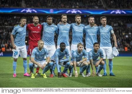 Champions League, group A PSG-Malmö FF (2-0) Malmö FF team 2015-09-15  xORRExPONTUSx AB87417463