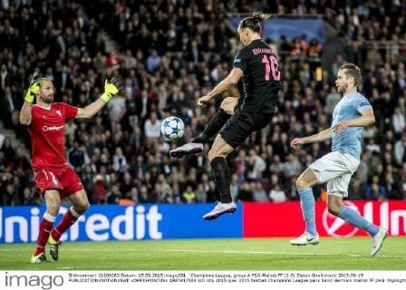Champions League, group A PSG-Malmö FF (2-0) Zlatan Ibrahimovic 2015-09-15  xORRExPONTUSx AB87417584